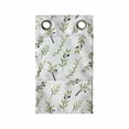 thumbnail image 1 of Botany Hanging Pocket Organizer, Simplistic Continuous Olive Branch Pattern, Printed Polyester Storage Bag with Pockets, 9" x 16", White Pastel Green, 1 of 2