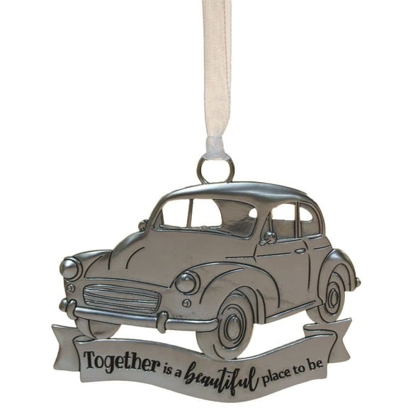 Life ie Beautiful Inspirational Zinc Ornament by Ganz- Together Beautiful Place