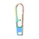 thumbnail image 1 of Titanium aleación carabinero llavero con llavero para billeteras maletas equipaje Vistoso, 1 of 8