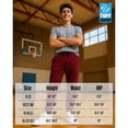 thumbnail image 3 of Tuff Guys Boys Sweatpants - Performance Fleece Joggers Athletic Pants for Boys with Pockets (Size: 8-16), 3 of 7