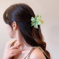 thumbnail image 5 of Nuevas pinzas para el cabello, accesorios para el cabello de flores de huevo dulce, horquillas de flores de moda de verano, pinzas de tiburón de estilo de vacaciones hawaianas, garra de cangrejo, 5 of 5