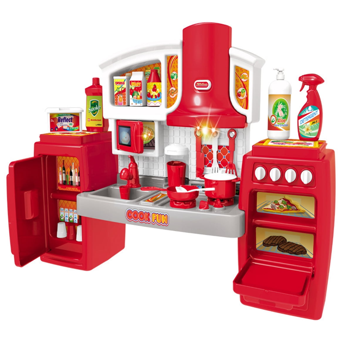 electronic kitchen play set