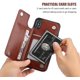 thumbnail image 3 of Funda tipo billetera para Iphone Xs Iphone X con portatarjetas, funda con ranuras para tarjetas con función atril de cuero de primera calidad, cierre magnético doble y cubierta duradera a prueba de go Namotu CZDZ-ZH48-3, 3 of 6