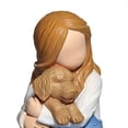 thumbnail image 2 of Estatuas y Figuras con la Frase " A Mi Perro", Regalos de Recuerdo de Amistad con Ángeles de Perro, Figuras Esculpidas y Pintadas A Mano para Amantes de los Perros, 2 of 6