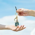 thumbnail image 3 of Rinsvye Keychain Turtle Diamond Turtle Stretchy Key Ring Keychain Key Ring Charm Women Lanyard For Keys Diamond Keychain For Men Keys Chain And Women Womens Case Wallet, 3 of 3