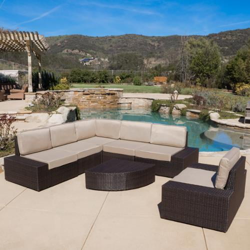 Marrin Brown Outdoor Sofa Set W Club Chair Com Marrin Brown Outdoor Sofa Set W Club, Reddington Outdoor Furniture