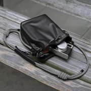 Drawstring Camera Bag,Soft Small Camera Pouch Handbag for Mirrorless Cameras