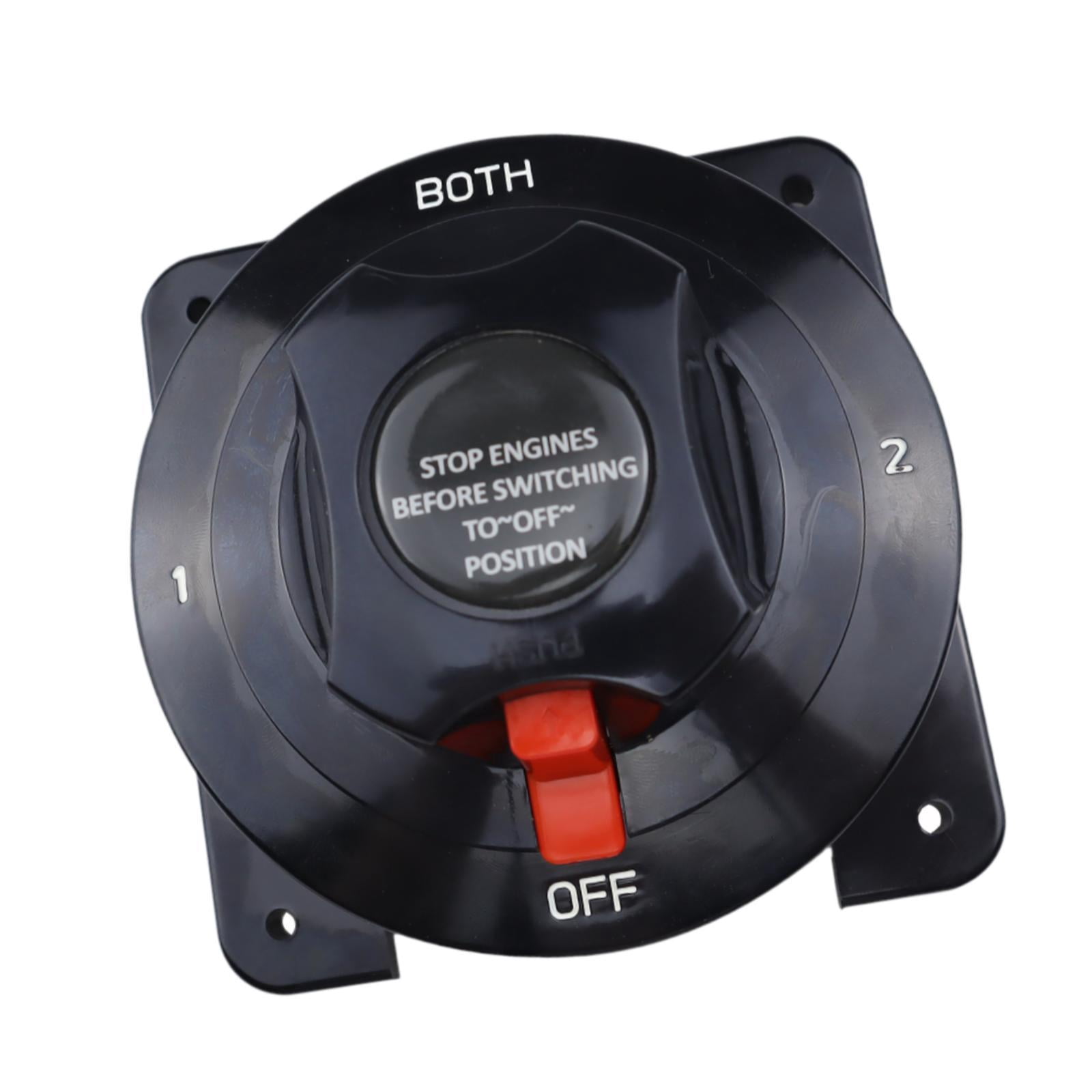 Wzmzjy 300A 6-32V on Off Battery Switch Battery Switch Disconnect with Knob for Trailer