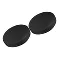 thumbnail image 5 of GAXIRE Black Round Stool Cushion Cover, Machine Washable Fabric Seat Protector for Chairs and Stools, 5 of 8