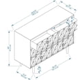 thumbnail image 7 of Linon Geo 6-Drawer Texture Dresser, Multiple Finishes, 7 of 7
