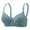 Light Blue, variant on Fshion Summer Plus Size Bras for Women Lace Flower Gathered Together Daily Underwear No Rims