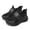 Black, variant on Boys Sneakers Shoes Lightweight Breathable Running Athletic Shoes for Little Kid/Big Kid, Gray, 2M