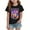 🔥 Black_New, variant on Kids Printed Short Sleeve T-Shirt Fashion Loose Fit Round Neck Soft Breathable Polyester Casual Cute Top for Boys Girls Daily Wear Play Party Multiple Sizes Best Value Finds & Budget-Friendly Offers