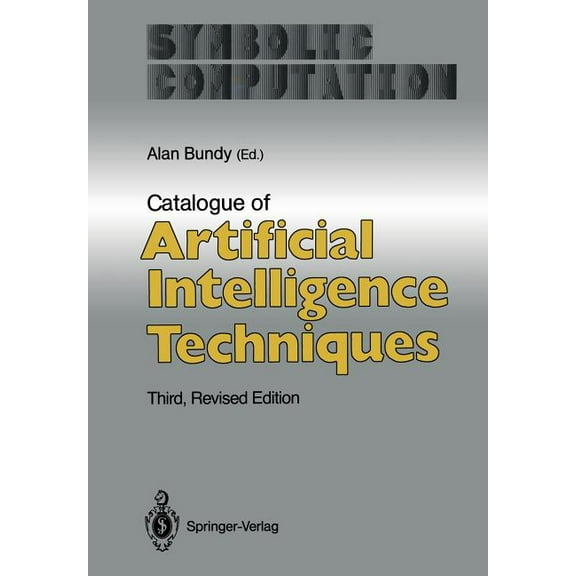 Catalogue of Artificial Intelligence Techniques, (Paperback)