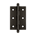 thumbnail image 2 of Deltana CH2517U10B 2-1/2" x 1-11/16" Hinge; with Ball Tips; Oil Rubbed Bronze Finish, 2 of 2