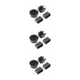 thumbnail image 4 of Guardoinrt 4x Black Prevent Damage With Replacement Hinge Pivots Lining Kit For Doors And Hinges 3Set, 4 of 6