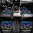 thumbnail image 7 of Zufioo Retro Bright Pineapple Print Car Floor Mats Four-piece Set, Car Interior Accessories - Corrosion-resistant, Non-Slip, Suitable for Cars, Trucks, Vans, 7 of 7