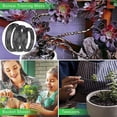 thumbnail image 5 of Juego de herramientas de jardinería, regalo de plantas suculentas para mujeres, herramientas de jardinería de aluminio con bolsa de jardinería, regalos de jardinería para hombres y mujeres, 5 of 5