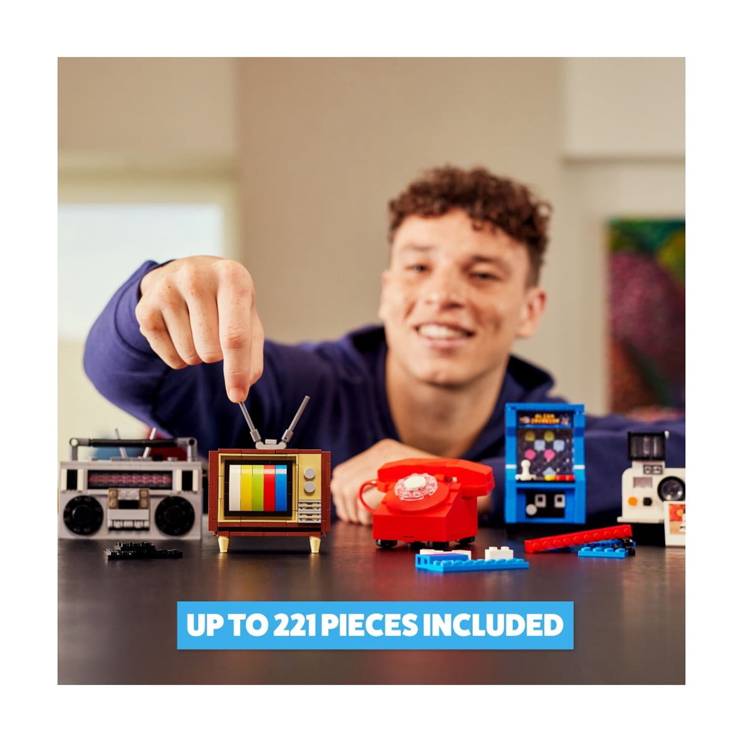 MAX Build More Premium Retro Building Bricks (Assorted) Novelty Unboxing Toy Collectible Mini's by ZURU