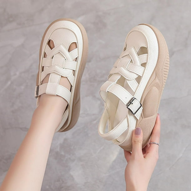 Walmart Sandalias Comodas Para Caminar Mujer Sandalias Deportivas