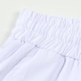 thumbnail image 7 of Women's Hiking Cargo Shorts Lightweight Quick Dry Summer Casual Athletic Shorts Camping Travel Pockets by Yigetop White 2XL, 7 of 7