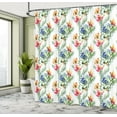 thumbnail image 5 of Ambesonne Flower Shower Curtain, Shabby Plant Lilacs, 69"Wx70"L, Multicolor, 5 of 5