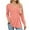Pink, variant on EDFBUYKRS Long Sleeve Sweatshirts for Women Casual Tunic Tops Fall Crewneck Pullover Sweatshirts Loose Shirts for Women Winter Clothes L