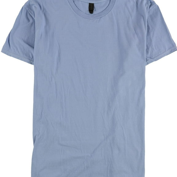 Anvil Mens Pink Tigers On Back Graphic T-Shirt, Blue, XX-Large