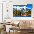 thumbnail image 4 of Elephant Stock Rocky Mountain Colorado Wall Art - Horizontal Multi Panel Canvas - 3 Pieceliving Room Wall Decor - Photography Nature Multi Panel - Blue And Green Decor - 23" x 14", 4 of 4