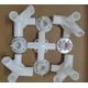 thumbnail image 1 of Canopy Fitting Spare Parts 4 Way Centre Connectors For 3x3m Gazebo Awning Tent Feet Gazebo Replacement Accessories, 1 of 5