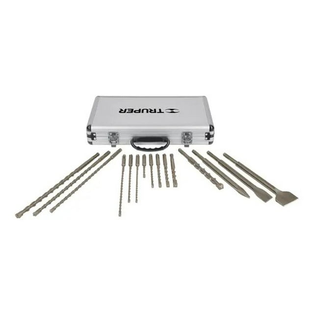 Juego Brocas Y Cinceles Sds Plus Estuche 15pz Truper 11897 Truper JSDS-15