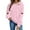 Pink, variant on FDGIU ‌Valentine's Day Shirt Women, Heart Print Long Sleeve T-Shirt with Crew Neck for Valentine's Outfit & Casual Wear