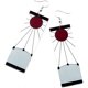 thumbnail image 1 of Tanjiro Pendientes Anime Cosplay Adornos Adornos de Halloween Adepaton WMPH-905, 1 of 5