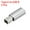 Silver Tone, variant on USB C Female to Convert Adapter, Type-C to USB B Adapter Red for Printers, Laptop, Piano, Pack of 2