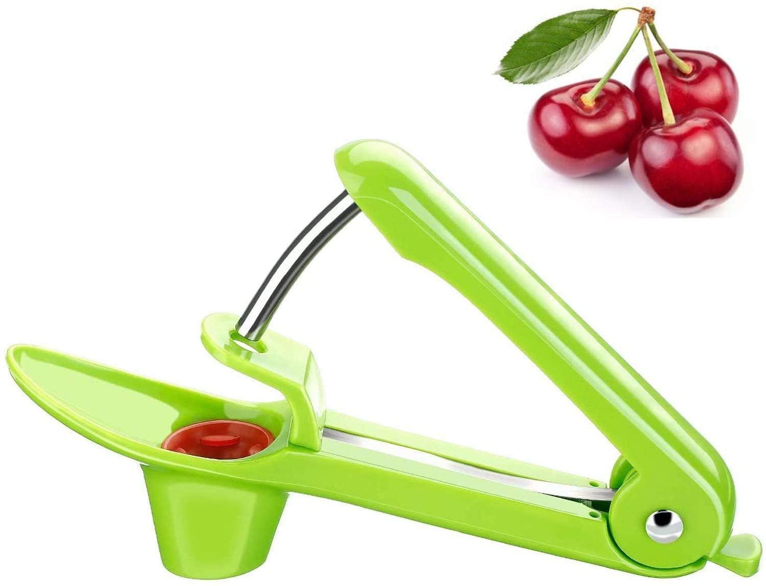 Cherry Pitter Cherry Olive Seed Remover Tool With Food Grade Silicone Cup Heavy Duty Cherry Stoner Cherry Core Remover Oliver Pitter With Space Saving Lock Design Green Walmart Com Cherry Pitter Cherry Olive Seed Remover Tool With Food Grade Silicone Cup Heavy Duty Cherry Stoner Cherry Core Remover Oliver Pitter With Space Saving Lock Design Green Walmart Com