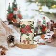 thumbnail image 2 of Yayeee Flameless Candles with Remote Flickering Battery Operated Multi Color Changing, Christmas Poinsettia, 2 of 7