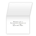 thumbnail image 2 of Paper Frenzy Peace on Earth Garland Christmas Cards with White Envelopes - 25 pack, 2 of 3