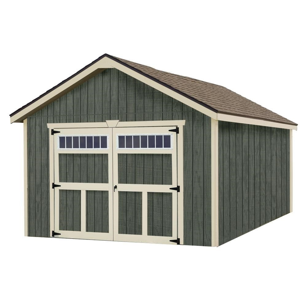 2x4basics 90192 Wood Shed Kit with Peak Roof for sale online 