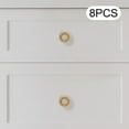 thumbnail image 3 of 8 Pack Wholesale Gold Kitchen Handles Cabinet Knobs Round  Drawer Pulls, 3 of 11