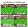 thumbnail image 7 of ODIKA 8'x10' Washable Area Rug Non-Shedding, Easy Care, Soccer Field Stadium Border Athletic Aglity Theme Decorations for King Size Bedroom Under Bed, Master Suite, 7 of 7