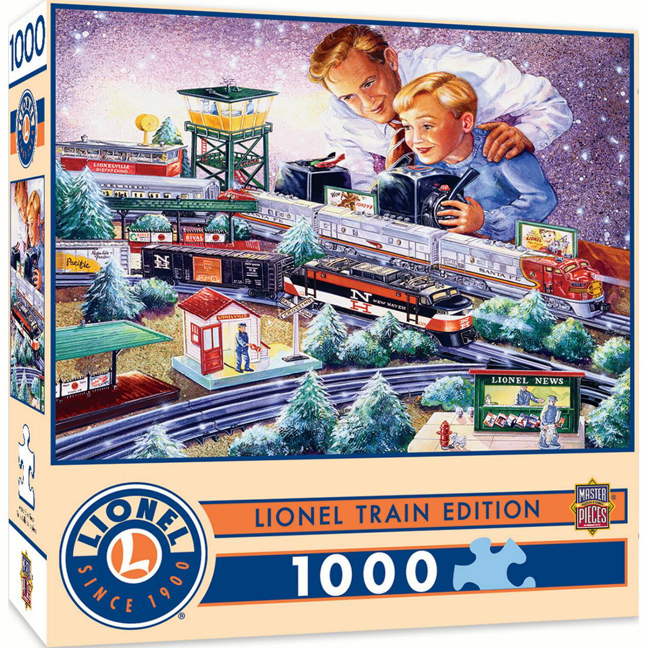 MasterPieces The Lionel Train Edition Jigsaw Puzzle 1000 Piece for sale online