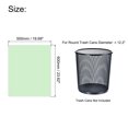 thumbnail image 2 of Uxcell 4-6 Gallon Small Trash Bags Waste Basket Liners Green, 60 Counts / 3 Rolls, 2 of 5
