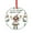 Pattern, variant on Glass Christmas Ornament Funny Christmas Mouse Music Band Round Ornament Funny Rat with Guitar Unique Gift Idea