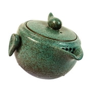 Handheld Portable Ceramic Teapot Tearoom Home Tea Kettle Tea Making Tool
