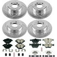 thumbnail image 3 of PowerStop Front and Rear Z23 Evolution Sport Carbon-Fiber Ceramic Brake Pad and Drilled & Slotted Rotor Kit Fits: BMW Select Models K6033, 3 of 10