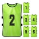 thumbnail image 3 of 6 PCS Adults Soccer Pinnies Quick Drying Football Team Jerseys Youth Sports Scrimmage Soccer Team Training Numbered Bibs Practice Sports Vest, 3 of 5