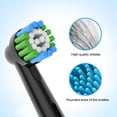 thumbnail image 4 of Toothbrush Heads MeetSmile Compatible with Oral B x16, 4 of 7