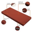 thumbnail image 4 of Classic Accessories Ravenna Water-Resistant Patio Bench/Settee Cushion, 48 x 18 x 3 inch, Spice, 4 of 18