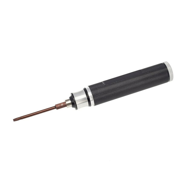 Bewildely Destornillador hexagonal, herramientas de reparación ergonómicas, instalación de ahorro de trabajo, tornillos resistentes al Kits de construcción modelo Negro