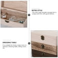 thumbnail image 5 of KAKOWELY 2Pcs Retro Storage Box Wooden Storage Box For Organizing Items Khaki, 5 of 5